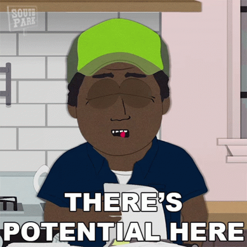 Theres Potential Here Steve Black GIF - Theres Potential Here Steve Black South Park GIFs