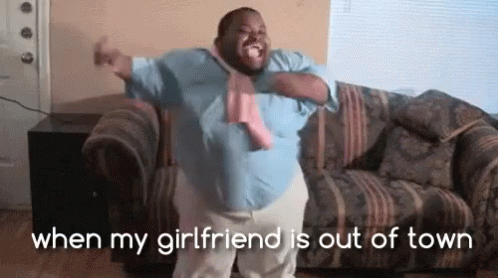 Happy Dance GIF - Girlfriend Outoftown Excited GIFs