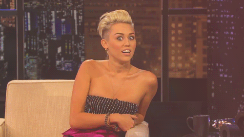 Miley Uhh GIF - Miley Cyrus Um Uh GIFs