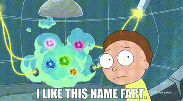 Rick And Morty Fart GIF - Rick And Morty Fart I Like This Name Fart GIFs