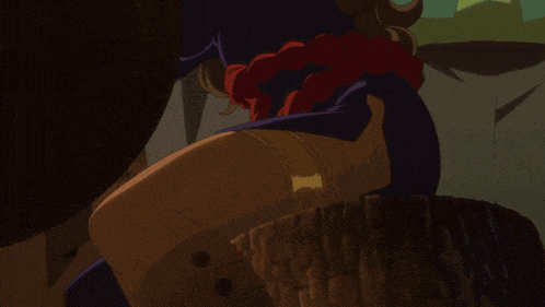 a woman in a blue jacket is surrounded by gold coins and the word bring is on the bottom right