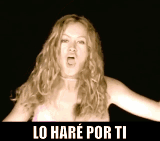 Paulina Rubio Lo Hare Por Ti GIF - Paulina Rubio Lo Hare Por Ti Porque Lo Siento GIFs