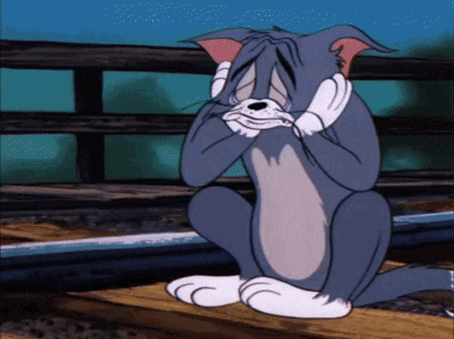 Tom And Jerry Tom GIF - Tom And Jerry Tom Sad GIFs