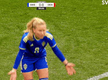 Matilda Vinberg Swewnt GIF - Matilda Vinberg Swewnt Sweden Women National Football Team GIFs