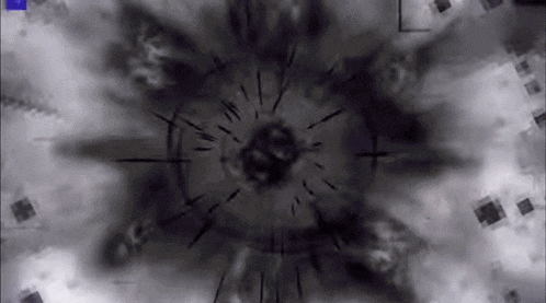 a black and white image of a clock with a circle in the middle .
