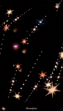 a man 's face is surrounded by fireworks and the word run is visible