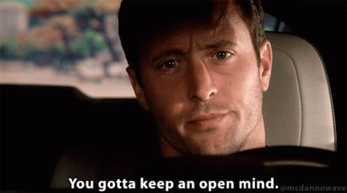You Gotta Keep An Open Mind Car GIF - You Gotta Keep An Open Mind Car Driving GIFs