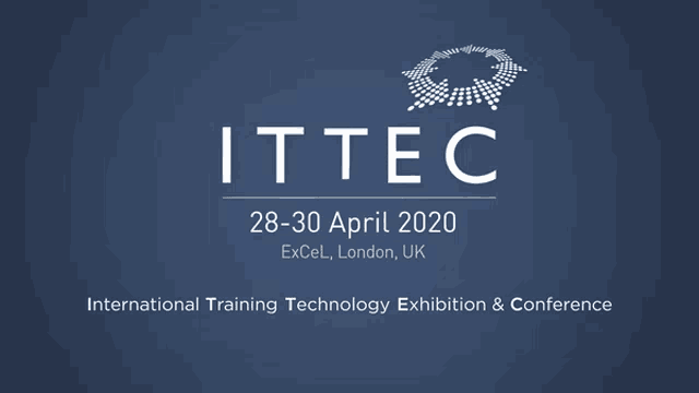 a blue background with the words ittec 28-30 april 2020