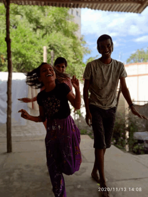 a photo taken on november 13 2020 shows a group of people dancing