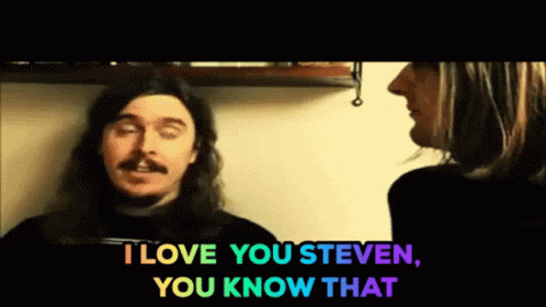 Mikael Akerfeldt Steven Wilson GIF - Mikael Akerfeldt Steven Wilson Unrequited Love GIFs