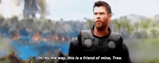 thor is talking about a friend of mine in a scene from the movie avengers : age of ultron .