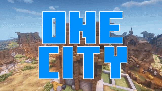 a video game called one city is shown