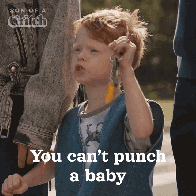 You Cant Punch A Baby Baby Fox GIF - You Cant Punch A Baby Baby Fox Son Of A Critch GIFs