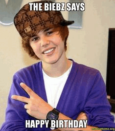 Happy Birthday Justin Bieber GIF - Happy Birthday Justin Bieber Biebz GIFs
