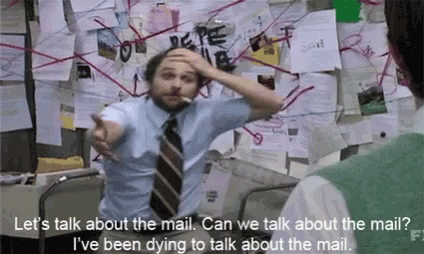 Its Always Sunny Charlie GIF - Its Always Sunny Charlie The Mail GIFs