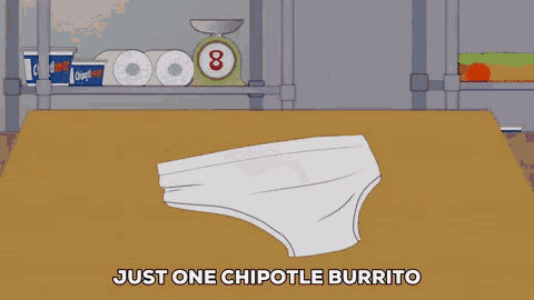 Chipotl Away Cleaning GIF - Chipotl Away Cleaning Just One Chipotle Burrto GIFs