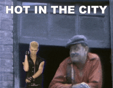 Hot In The City Billy Idol GIF - Hot In The City Billy Idol Hot In The City Song GIFs