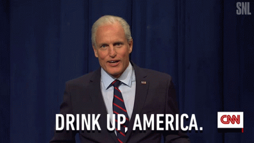 Drink Up America GIF - Drink Up America Cheers GIFs