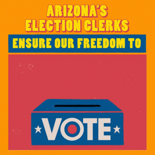 Arizonas Election Clerks Ensure Our Freedom To Vote Thank You Election Clerks GIF - Arizonas Election Clerks Ensure Our Freedom To Vote Thank You Election Clerks Thank You GIFs