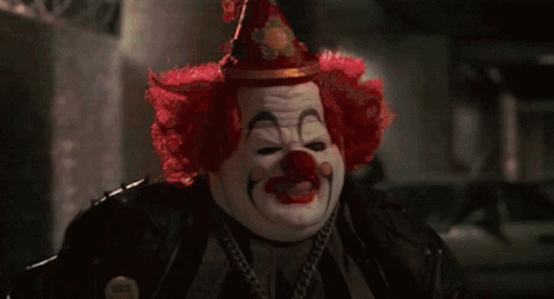 Hey There Shaking My Head GIF - Hey There Shaking My Head Clown GIFs