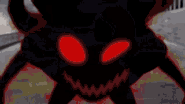 a cartoon character is holding a sword and the word phantom is visible in the background
