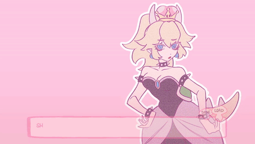 Bowsette 23 Animation Style GIF - Bowsette 23 Animation Style Song GIFs