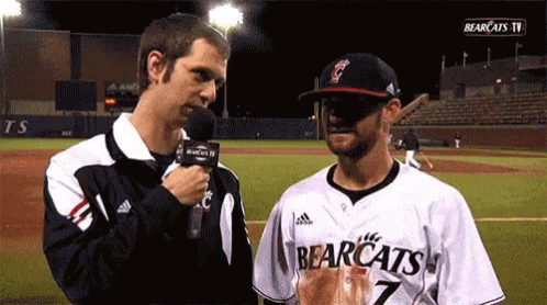 Bearcats Baseball GIF - Bearcats Baseball Sacrifice GIFs
