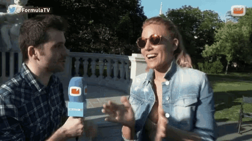 Edurne Interview GIF