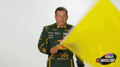 Newman Yellow Flag GIF - Newman Yellow Flag Waving Flag GIFs