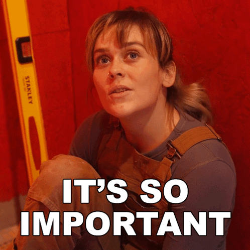 Its So Important Crystal Drinkwalter GIF