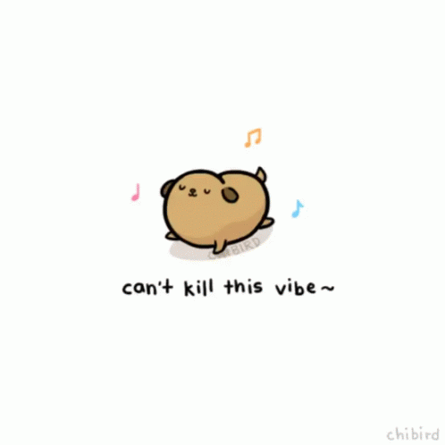 Chibird Cant Kill This Vibe GIF - Chibird Cant Kill This Vibe Dancing GIFs