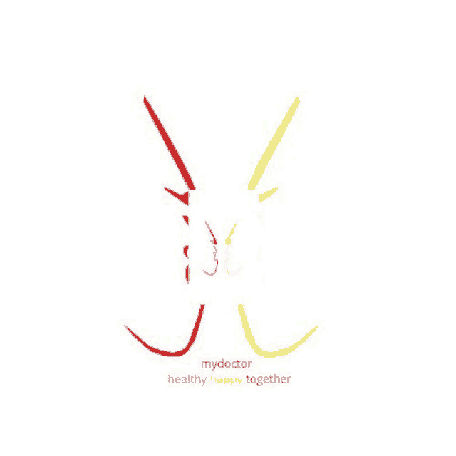 a drawing of a woman 's face with the words `` my doctor healthy happy together '' written on it .