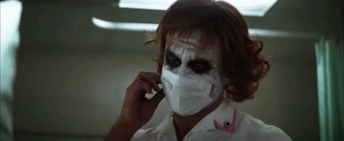 Heath Ledger Mask GIF - Heath Ledger Mask Joker GIFs