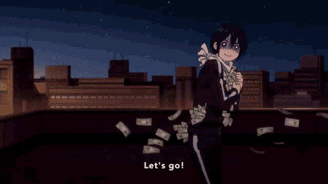 a man holding a bunch of money says you still haven t let it go