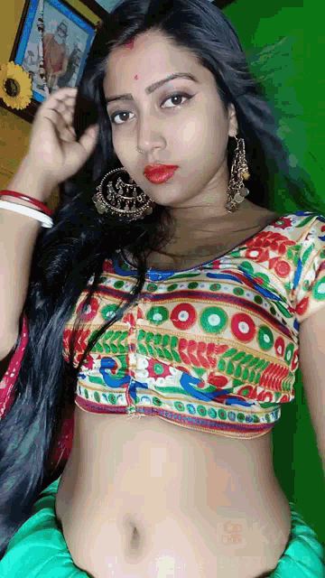 Saree Blouse Saree Hot GIF - Saree Blouse Saree Hot Saree GIFs