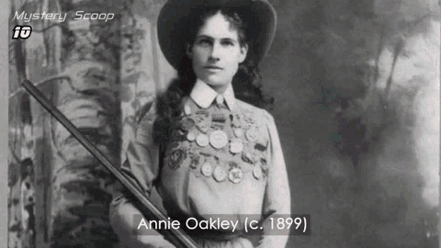 Annie Oakley Sharpshooter GIF - Annie Oakley Sharpshooter Old West GIFs