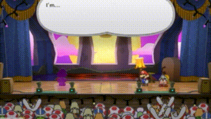 a video game scene with a speech bubble that says i 'm on it .