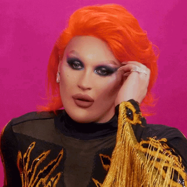 Fixing Hair The Vivienne GIF - Fixing Hair The Vivienne Rupauls Drag Race All Stars GIFs