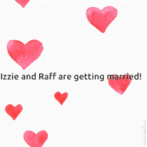 Izzie And Raff Are Getting Married GIF - Izzie And Raff Are Getting Married GIFs