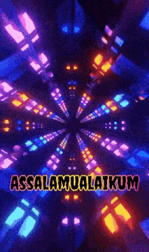 a picture of a woman with red nails and the words assalamualaikum on the bottom