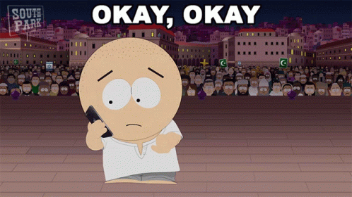 Okay Okay Kyle GIF - Okay Okay Kyle South Park GIFs