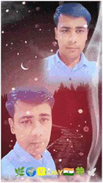 a picture of a man with the name vijay