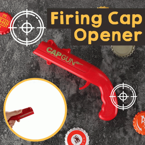 Firing Cap Opener Cap Gun GIF - Firing Cap Opener Cap Gun Toy GIFs