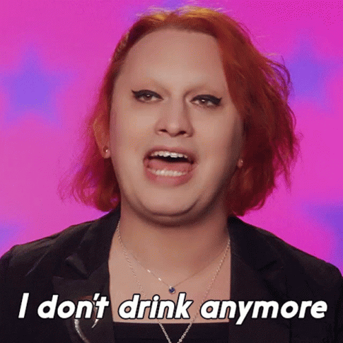 I Dont Drink Anymore Jinkx Monsoon GIF - I Dont Drink Anymore Jinkx Monsoon Rupauls Drag Race All Stars GIFs