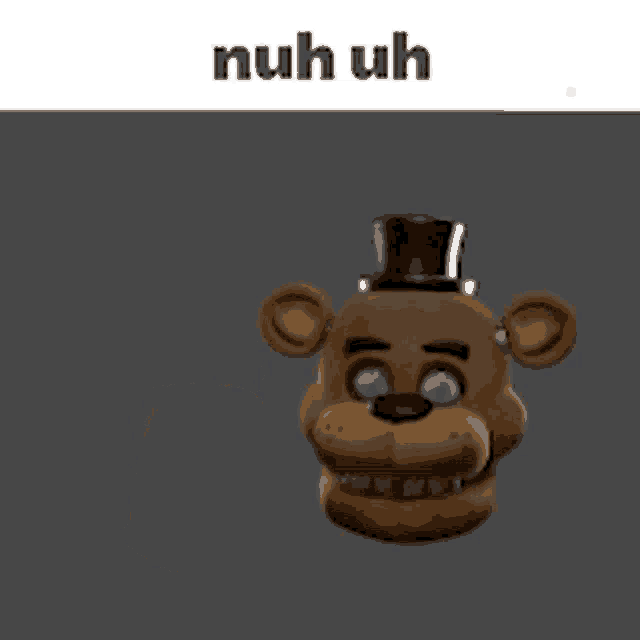 Nuh Uh Fnaf GIF