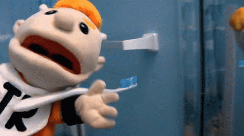 Sml Junior GIF - Sml Junior Dropping Toothbrush GIFs