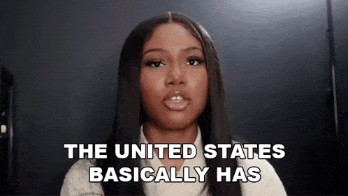 The United States Basically Has Their Imperial Foot On Everybodys Neck Teanna GIF - The United States Basically Has Their Imperial Foot On Everybodys Neck Teanna Fab Socialism GIFs