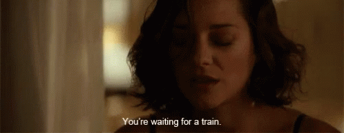 Marion Cotillard Inception GIF - Marion Cotillard Inception Waiting For A Train GIFs