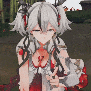 a girl with pigtails is giving a thumbs up