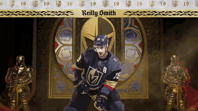 Reilly Smith Vegas Golden Knights GIF - Reilly Smith Vegas Golden Knights Vgk GIFs